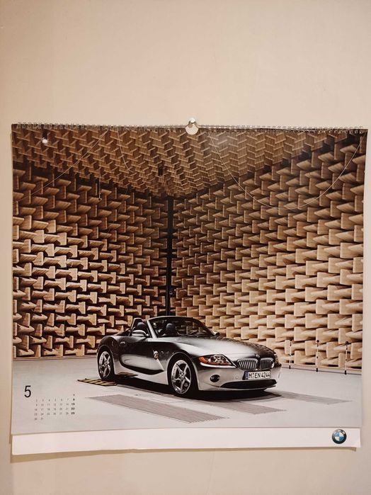 Kalendarz BMW 2005, 58 x 54 cm.