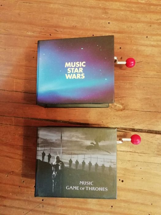 Caixa de música Guerra dos Tronos