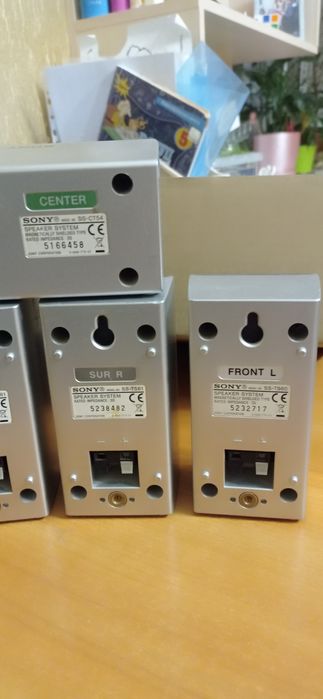 Акустика SONY 5 штук.