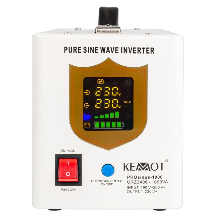 ДБЖ,ББЖ Kemot PRO sinus -1000 12v (1000/700)