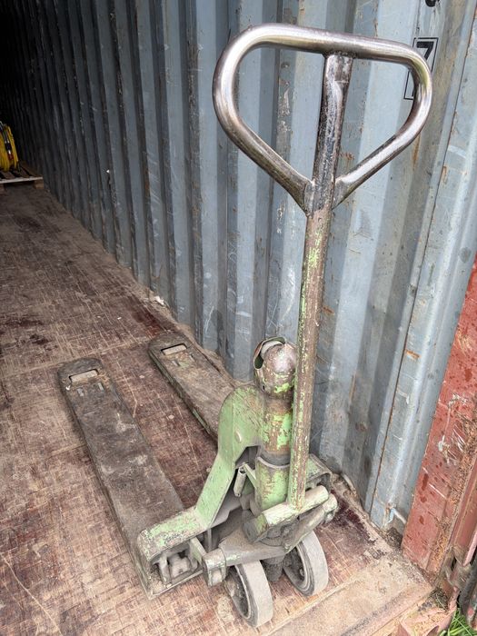 Wózek paletowy ręczny 1250 kg – solidny, stalowy paleciak MHP12
