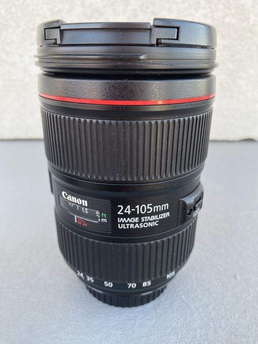 Canon EF 24-105 f4 L IS II USM + Canon EW-83M
