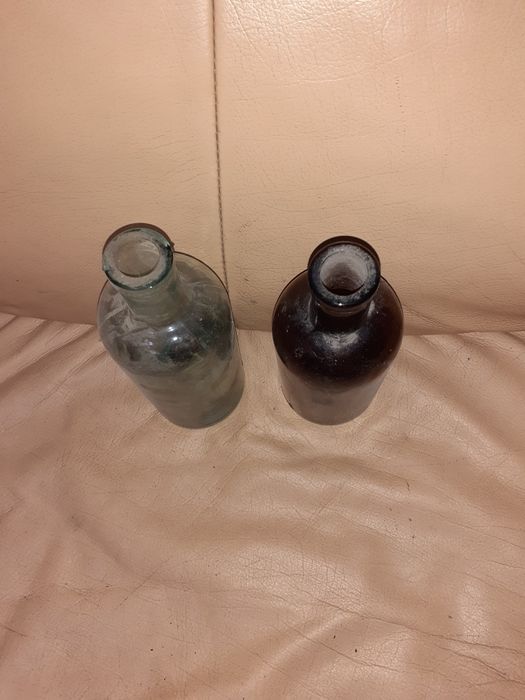 Antyk Stare butelki PRL