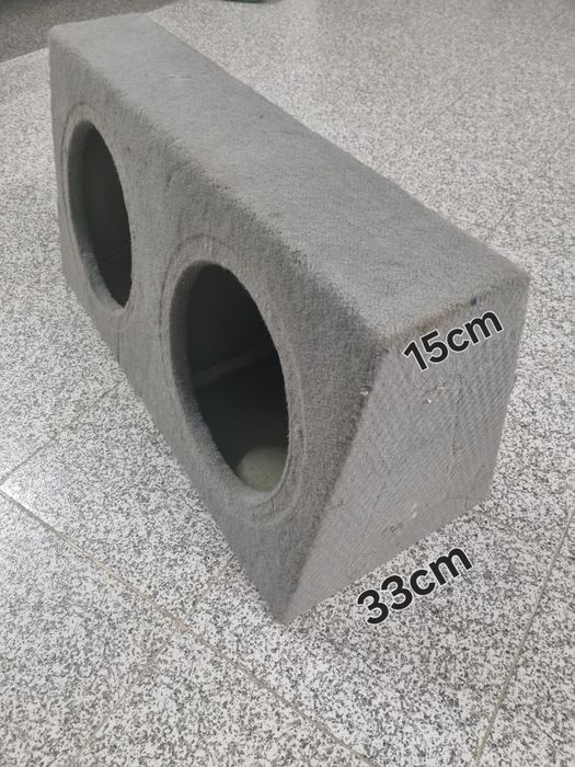 Caixa para 2 Subs