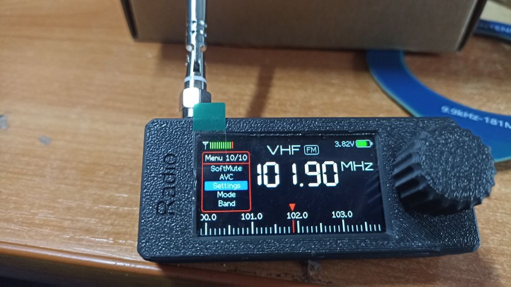 Приемник радіоприймач ATS -mini V2 0.5-108MHz SI4732 Radio ATS-20+: 990 ...