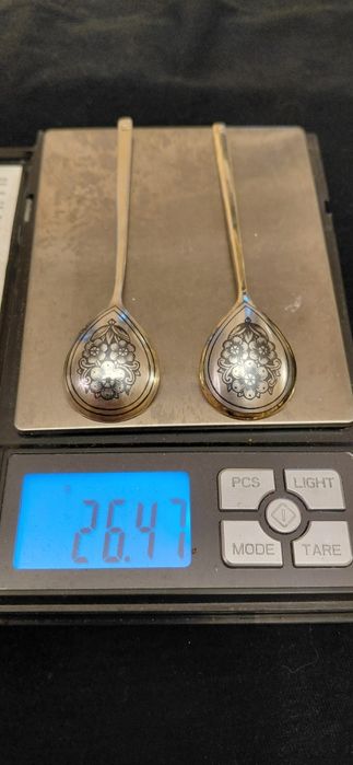 Серебро 84 проба, 875 , 916, 925 половники,  ложки, вилки,черпаки