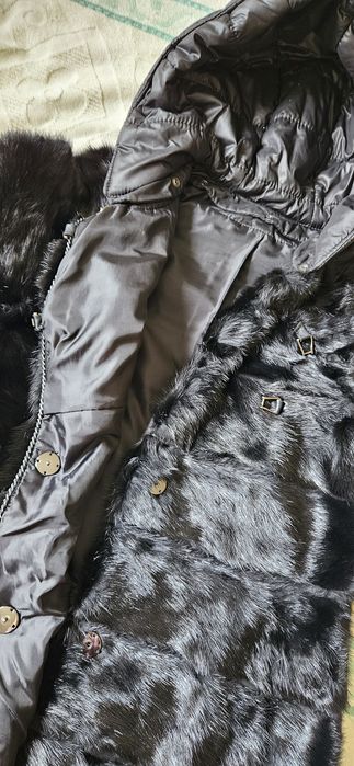 Норкова шуба-жилет