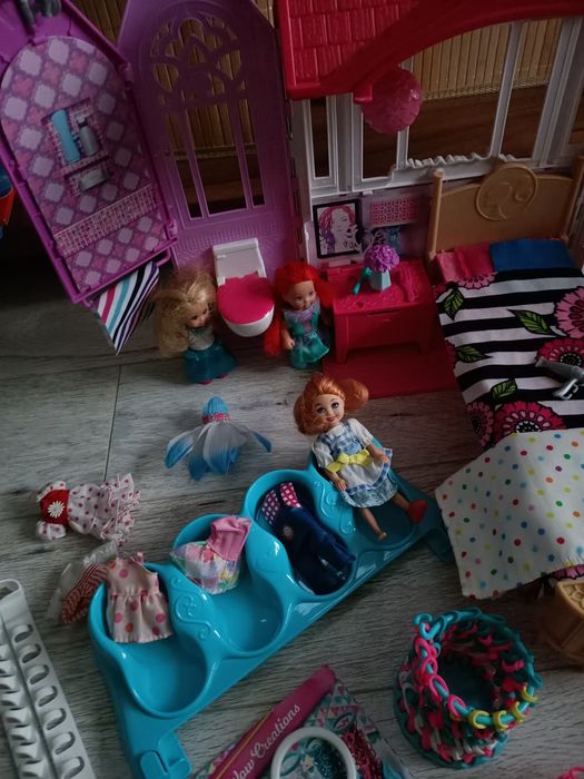 Domek Barbie i kreatywny zestaw