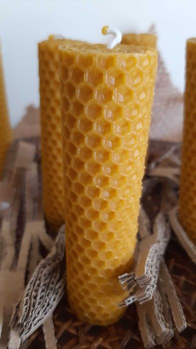 Velas Naturais de Mel