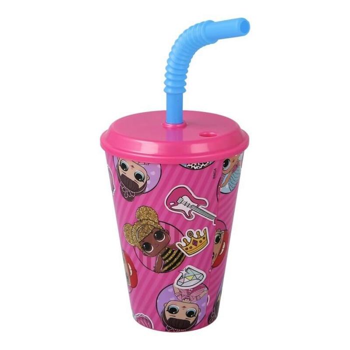 Kubek Ze Słomką Lol Surprise Bidon 430Ml