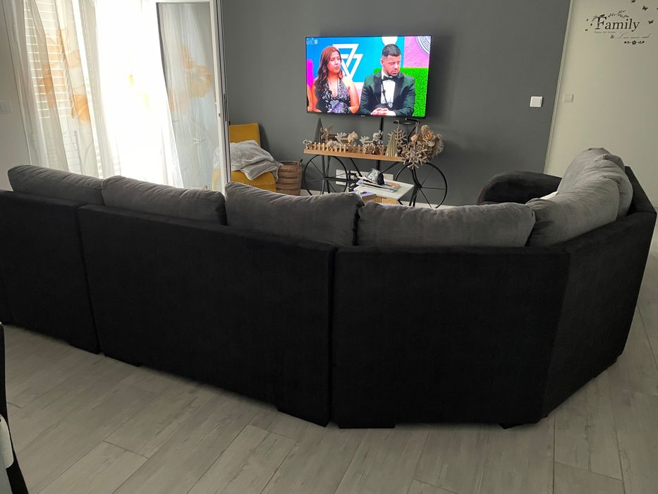 Sofa XXL cinzento