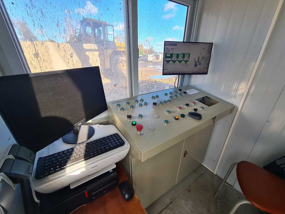 Mobilny węzeł betoniarski 0,5 m3 | POWERTEC | gotowy do pracy