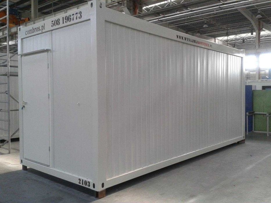 Wynajem kontener biurowy socjalny szatnia Kraków
