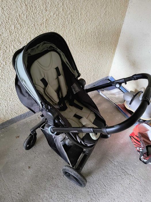 Wózek 2w1 Skiddou Nasjo zielony