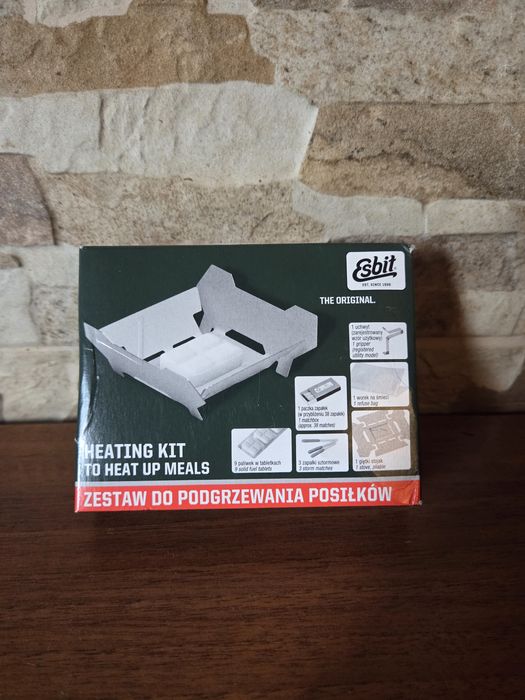 Zestaw Esbit Heating Kit – Wojskowy Zestaw do Podgrzewania Posiłków