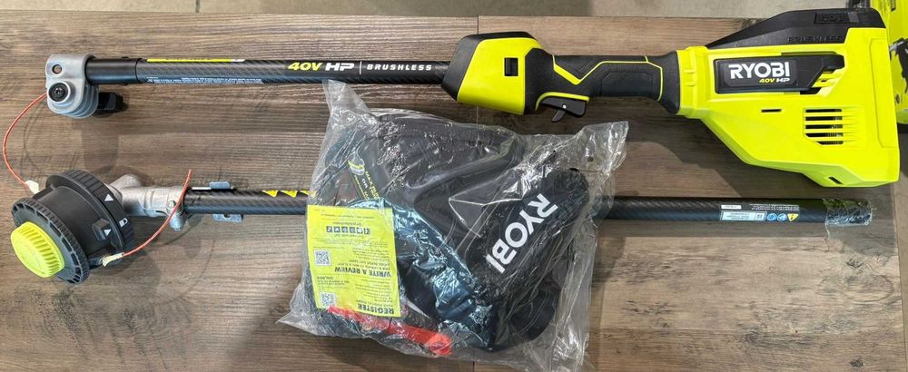 Zestaw podkaszarka i dmuchawa akumulatorowa RYOBI 40V RY40960  USA