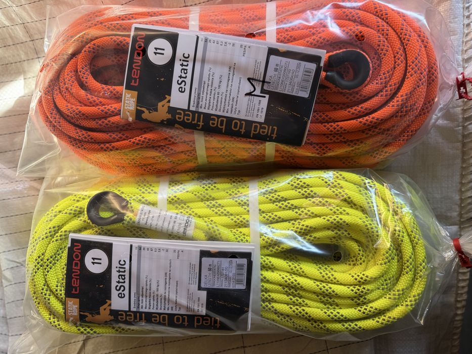 Lina statyczna e static tendon 60 m z uchem