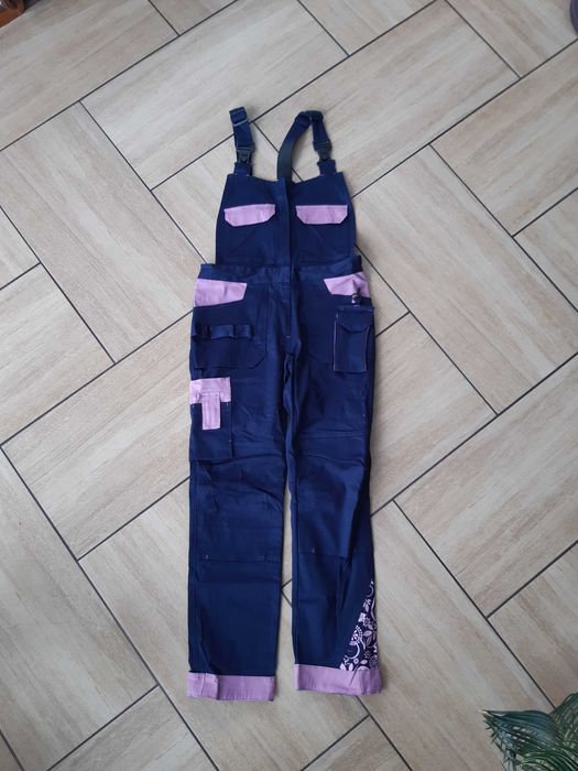 Ogrodniczki Yovi 36 robocze damskie nowe