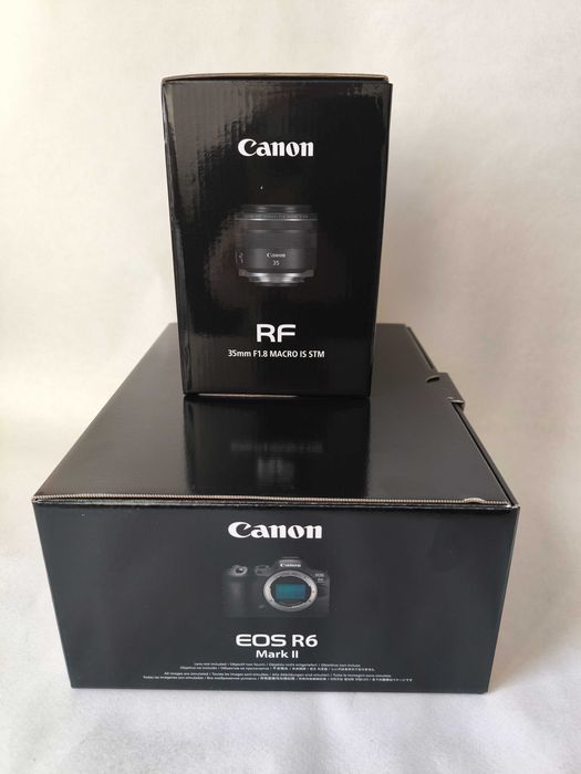 Комплект  Canon EOS R6 Mark II + RF 35mm f/1.8 Macro Новий. Гарантія