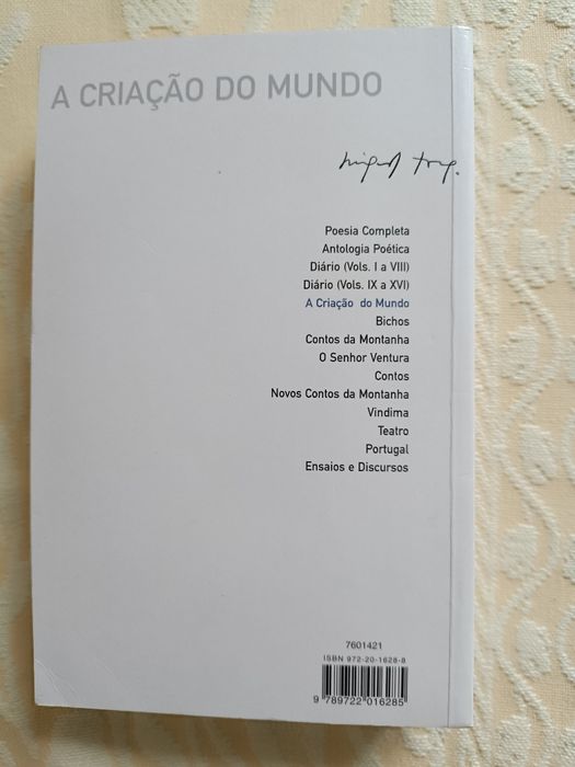 A Criação do Mundo, Miguel Torga