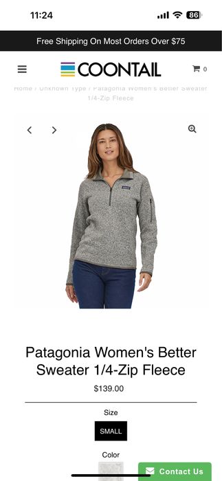 Patagonia better fleece 1/4 патагонія флісова кофта