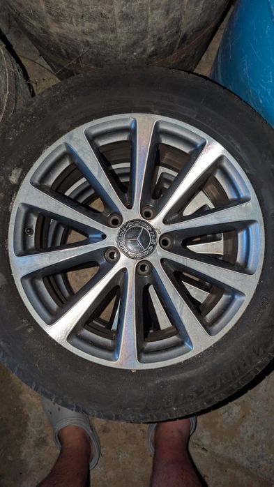 Jantes 17 5x112 Originais Mercedes com pneus