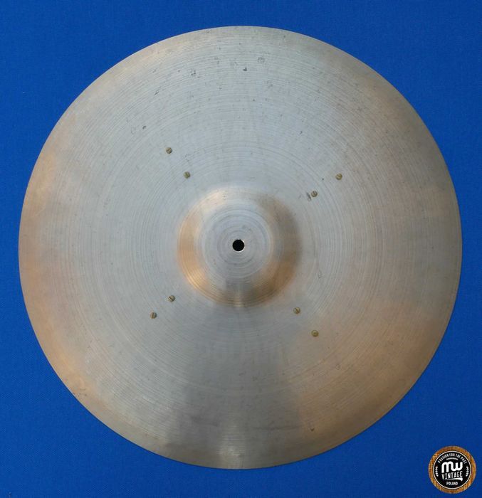 ‼️ Zanchi F&F - talerz Thin Crash B20 18” z nitami Vintage 50s ‼️