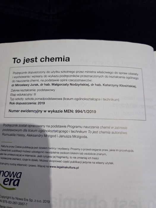 To jest chemia 1