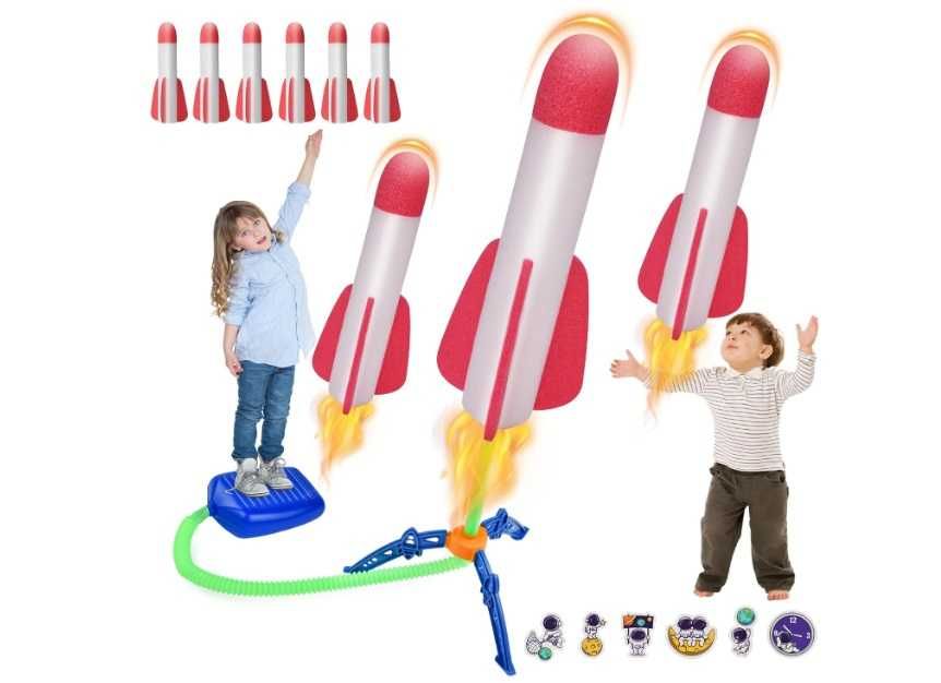 NOWA wyrzutnia pneumatyczna piankowych rakiet strzałek AMFUN