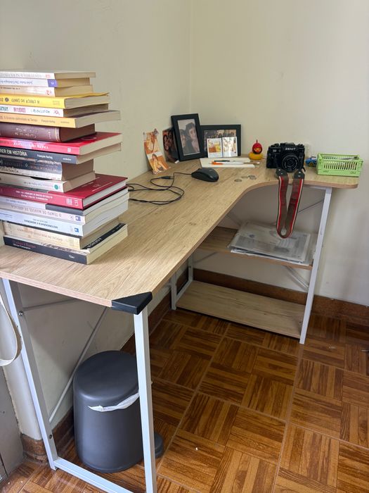 Kit cadeira e mesa escritório - secretária