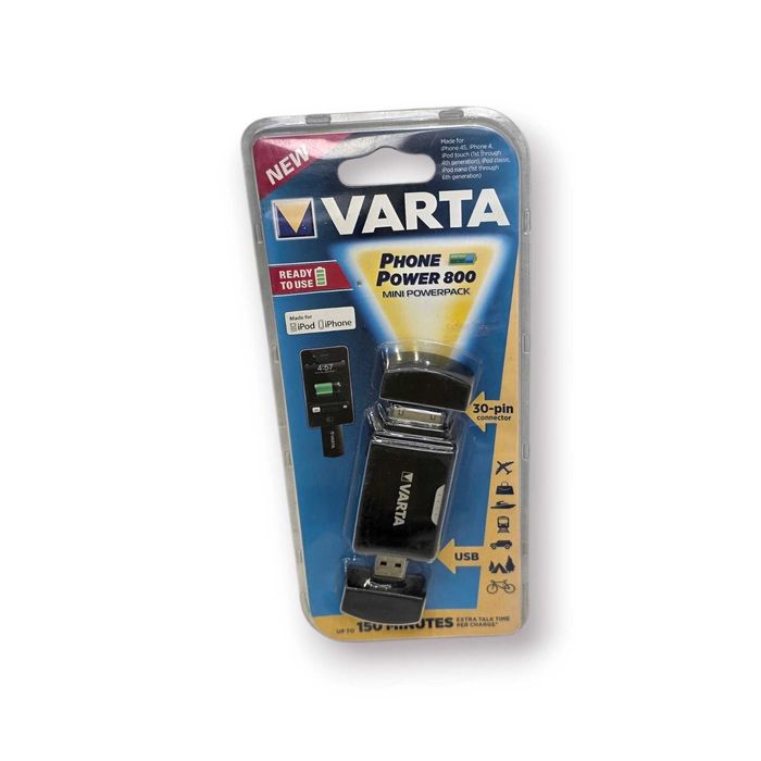 Powerbank VARTA Phone Power 800–Mini Powerpack 30-Pin (iPhone 4/iPod)