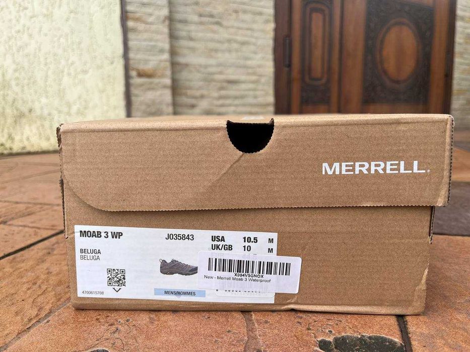 Кросівки Merrell Moab 3 WP Beluga 44.5 розмір