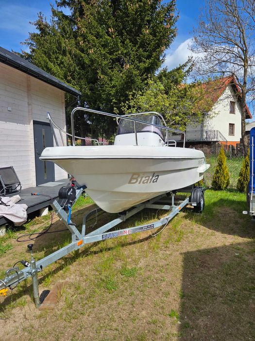 Motorówka Boats Open 530 idealna na rodzinne wyprawy ryby mazury