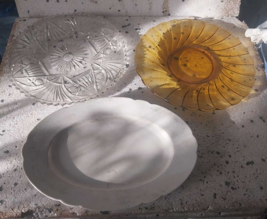 kryształy z prl u i inne zastawy