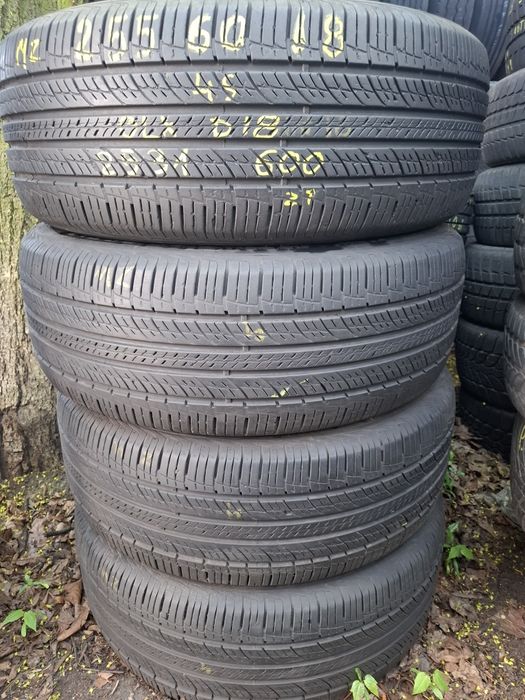 Sprzedam komplet opon wielosezonowe używanych Hankook dynapro hp2