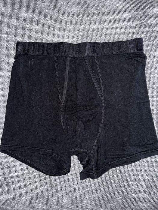 Boxers pretos Authentic Apparel