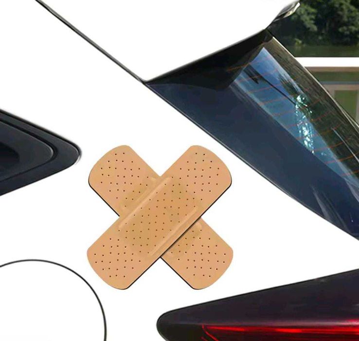 Autocolantes para moças, batidas e arranhões de carro