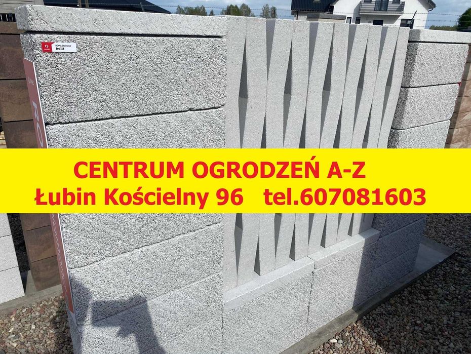 Joniec Styrobud Kost-bet / ogrodzenia płoty/ Pustaki ogrodzeniowe