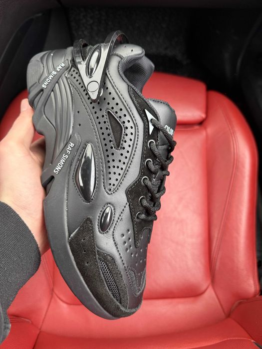 (ОПЛАТА ПІСЛЯ ОГЛЯДУ)Raf Simons x Adidas Cylon 21 Black Раф Сімонс