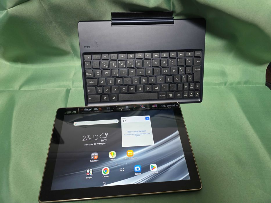 ASUS ZenPad10 + Teclado na caixa como novo + Capa