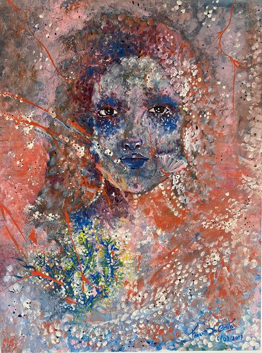 Pintura Acrilica -  Morte e Euforia das Cores