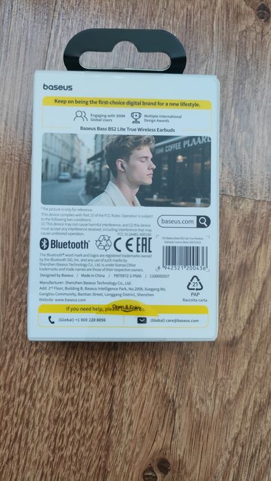Baseus Bass BS2 Lite – бездротові навушники