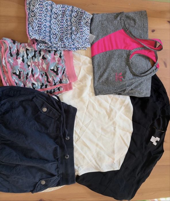 Mega paka ubran rozm. s, male M