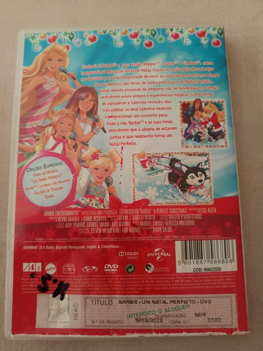 DVD Barbie um natal perfeito