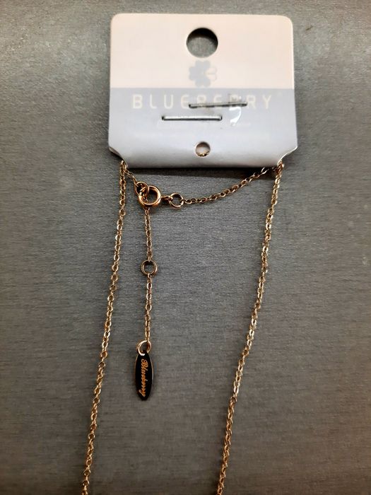 Zestaw kolczyki + naszyjnik krzyż krzyżyk stal chirurgiczna Blueberry