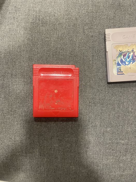 Jogo Pokemon Red e Blue crystal