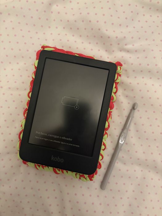 Capa Crochet para Kobo ou Kindle