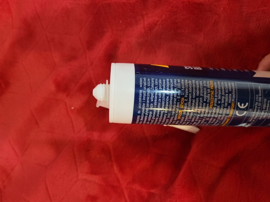 Silikon sanitarny bezbarwny 280 ml Niteo