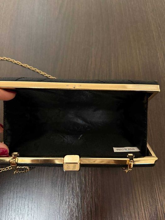 Клатч  вечірній чорний