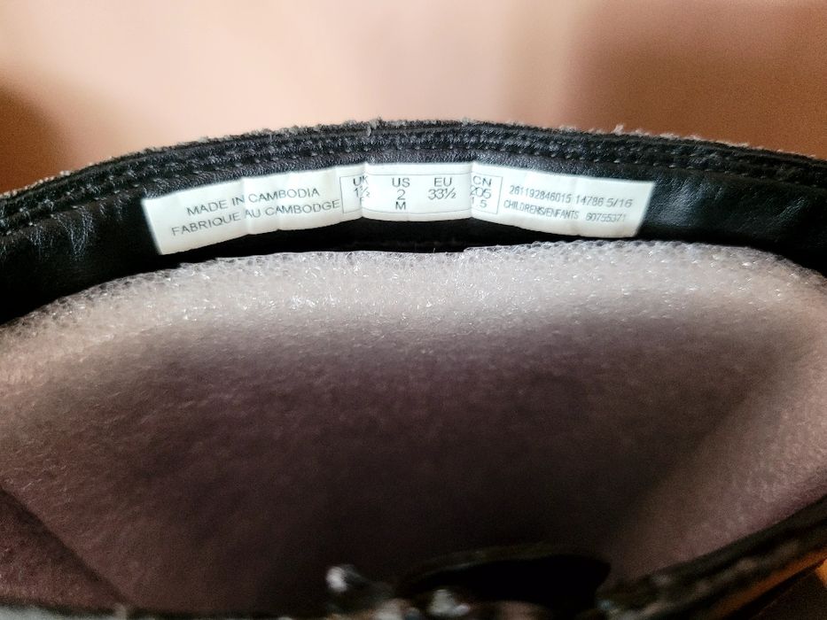 Buty zimowe kozaki r 33